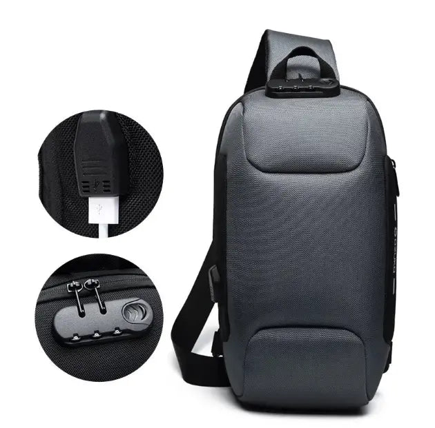 💥Last Day SALE 50% OFF💥Anti-Theft Crossbody Charging Bag