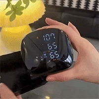 Wrist Blood Pressure Monitor Led Display, Touch Screen Wrist Blood Pressure Cuff 99x2 Reading Memory