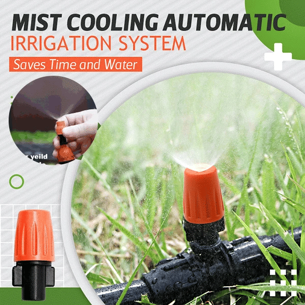 🔥New year promotion 50% OFF🔥Mist Cooling Automatic Irrigation System