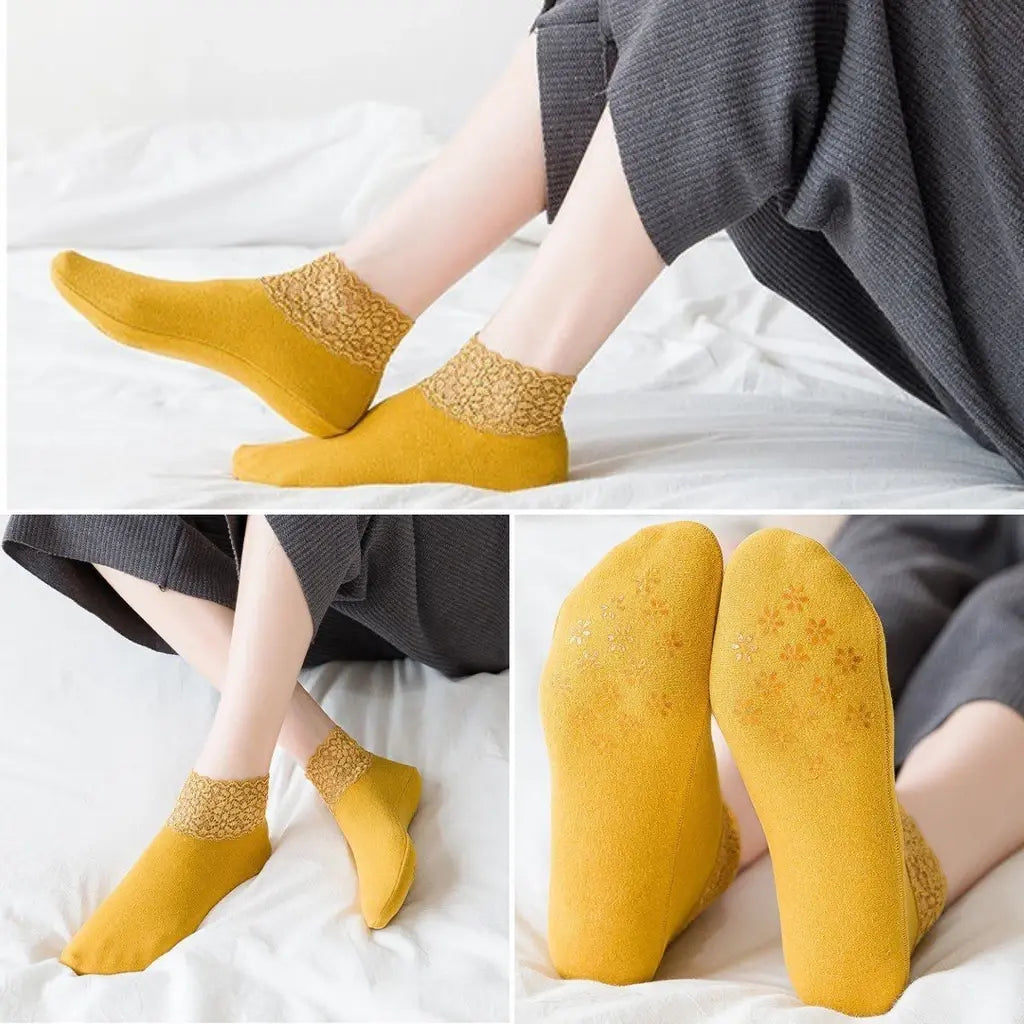 🔥 Autumn and Winter New Fashion Lace Warmer Socks(One size fit all)🔥