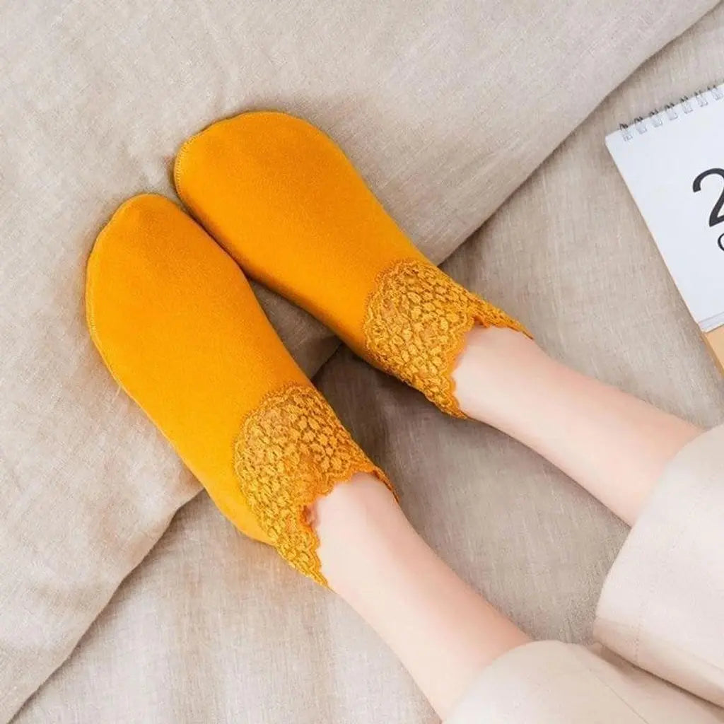 🔥 Autumn and Winter New Fashion Lace Warmer Socks(One size fit all)🔥