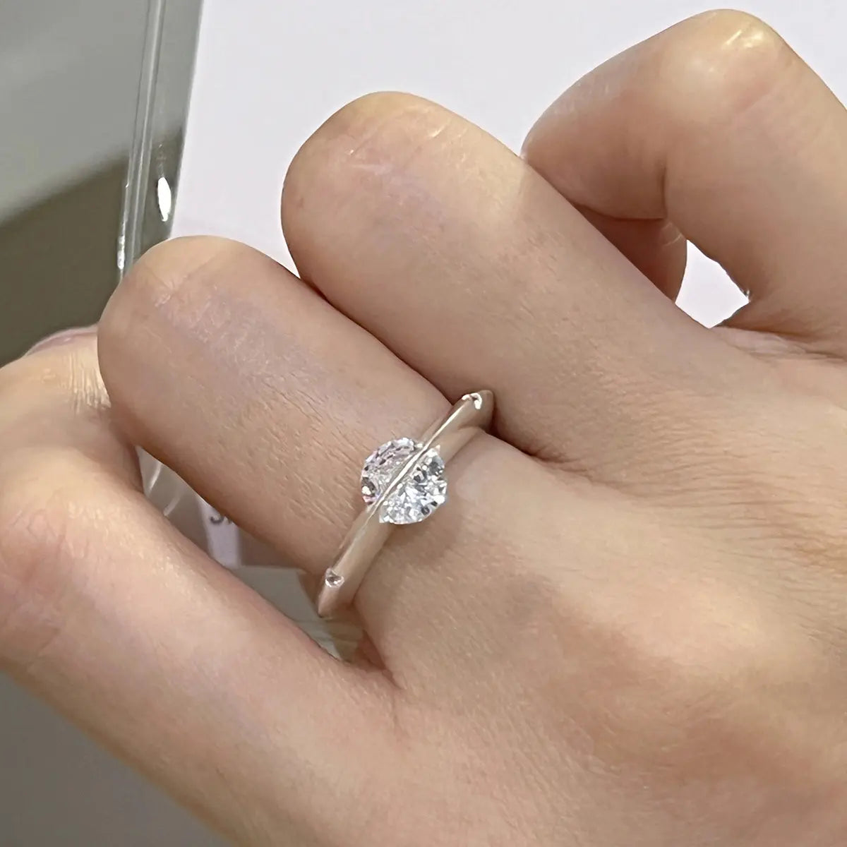 🔥HOT SALE 49% OFF 🔥 💎S925 Sterling Silver Cosmic Stellar Rotatable Diamond Ring