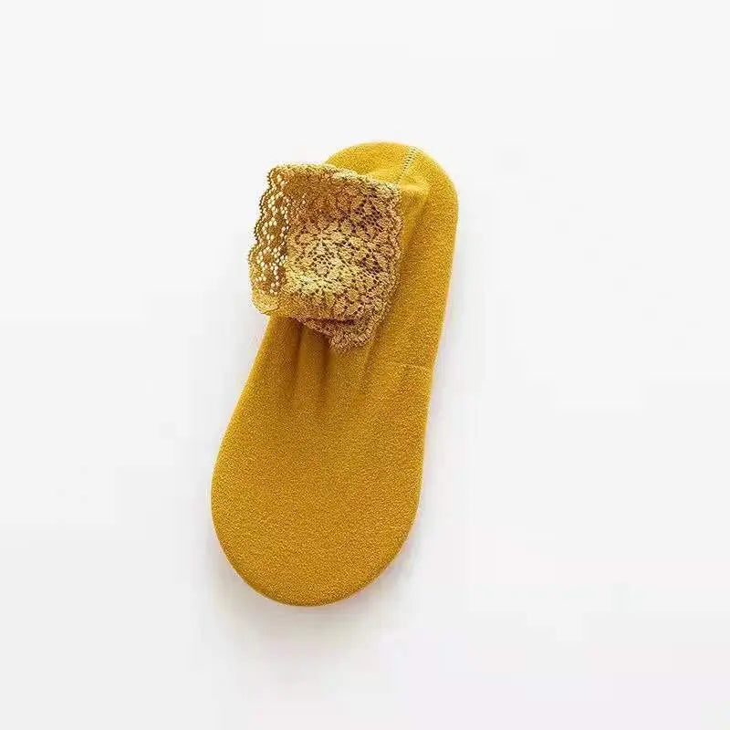 🔥 Autumn and Winter New Fashion Lace Warmer Socks(One size fit all)🔥