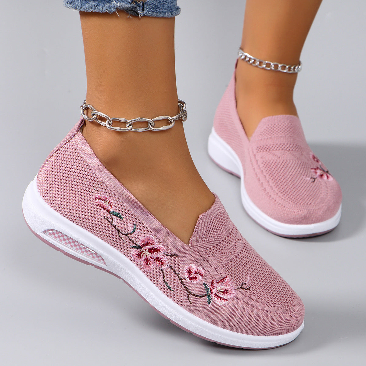💥Hot Special Discount 70% OFF💥Women's breathable embroidered shoes, soft, comfortable & fashionable