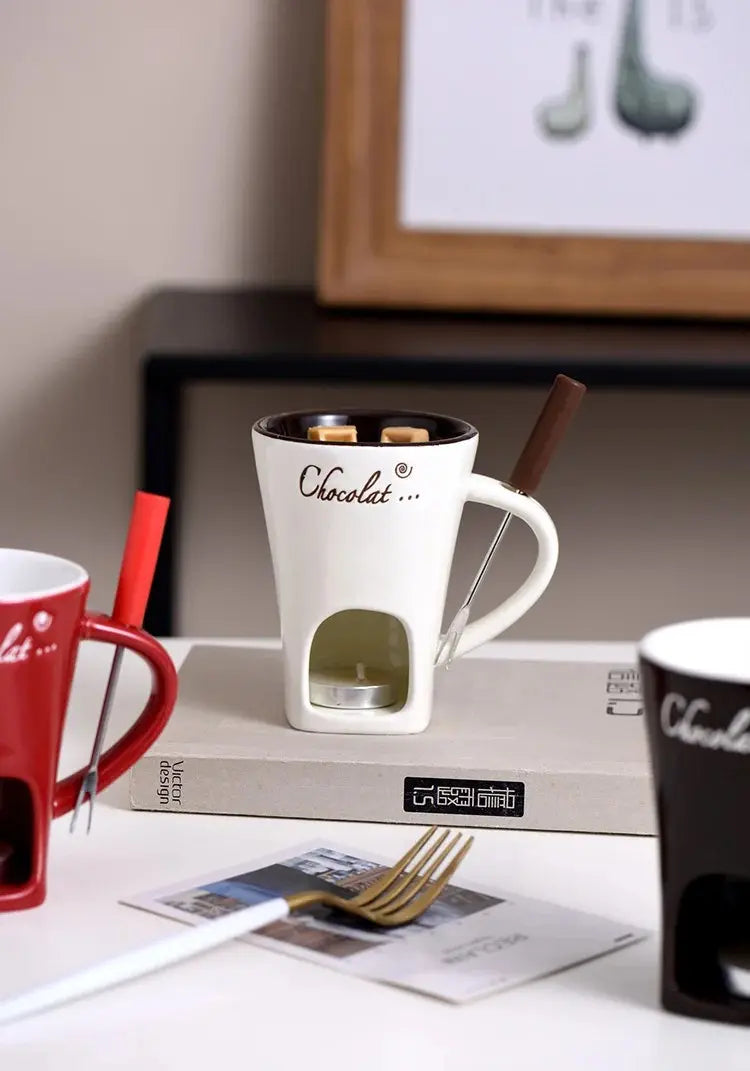 🍫Multi-Functional Ceramic Fondue Mug🥃