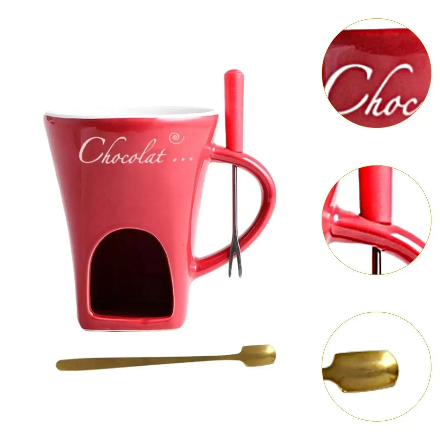 🍫Multi-Functional Ceramic Fondue Mug🥃