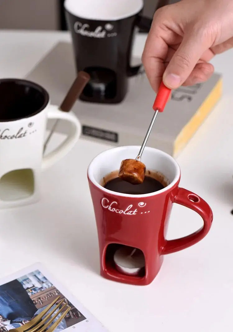 🍫Multi-Functional Ceramic Fondue Mug🥃