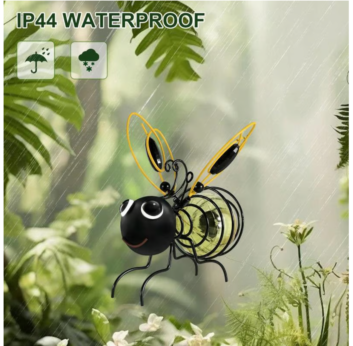 🔥LAST DAY 49% OFF - Outdoor Hanging Solar Bee Light
