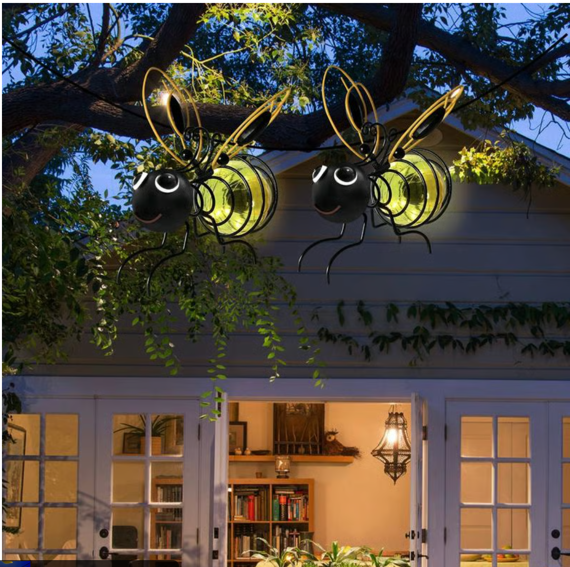 🔥LAST DAY 49% OFF - Outdoor Hanging Solar Bee Light
