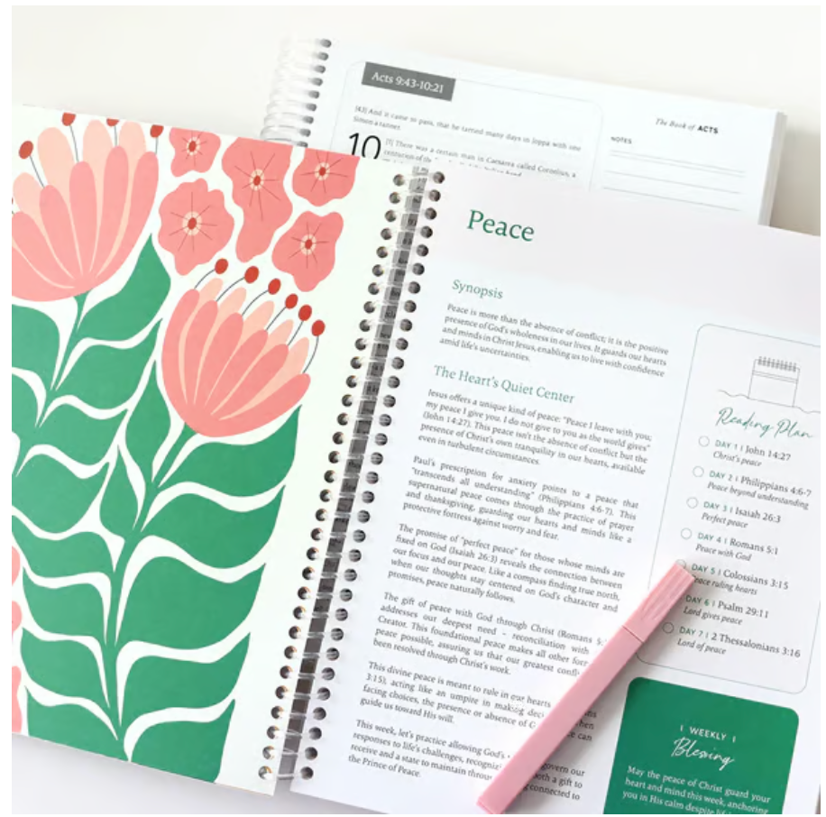 🔥LAST DAY 49% OFF -🙏🏼The Bible In A Year: A 52-Week Journey Through God's Word(✨Hardcover)