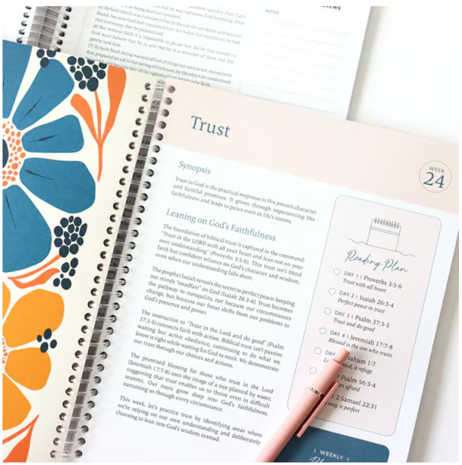 🔥LAST DAY 49% OFF -🙏🏼The Bible In A Year: A 52-Week Journey Through God's Word(✨Hardcover)