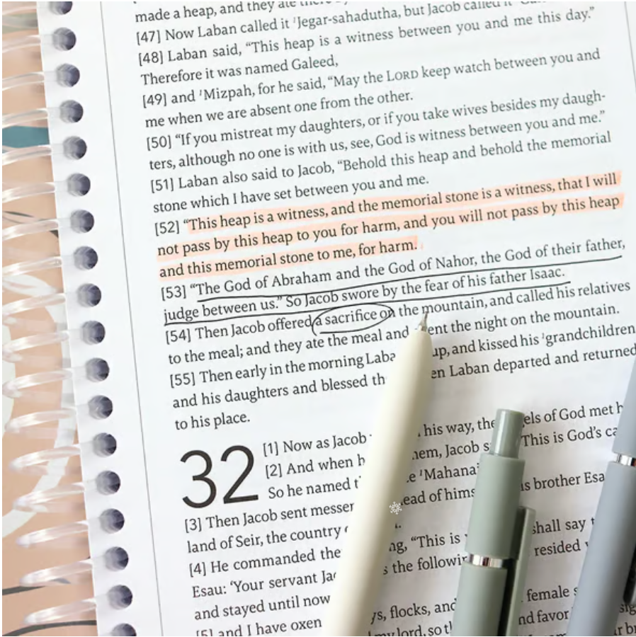 🔥LAST DAY 49% OFF -🙏🏼The Bible In A Year: A 52-Week Journey Through God's Word(✨Hardcover)