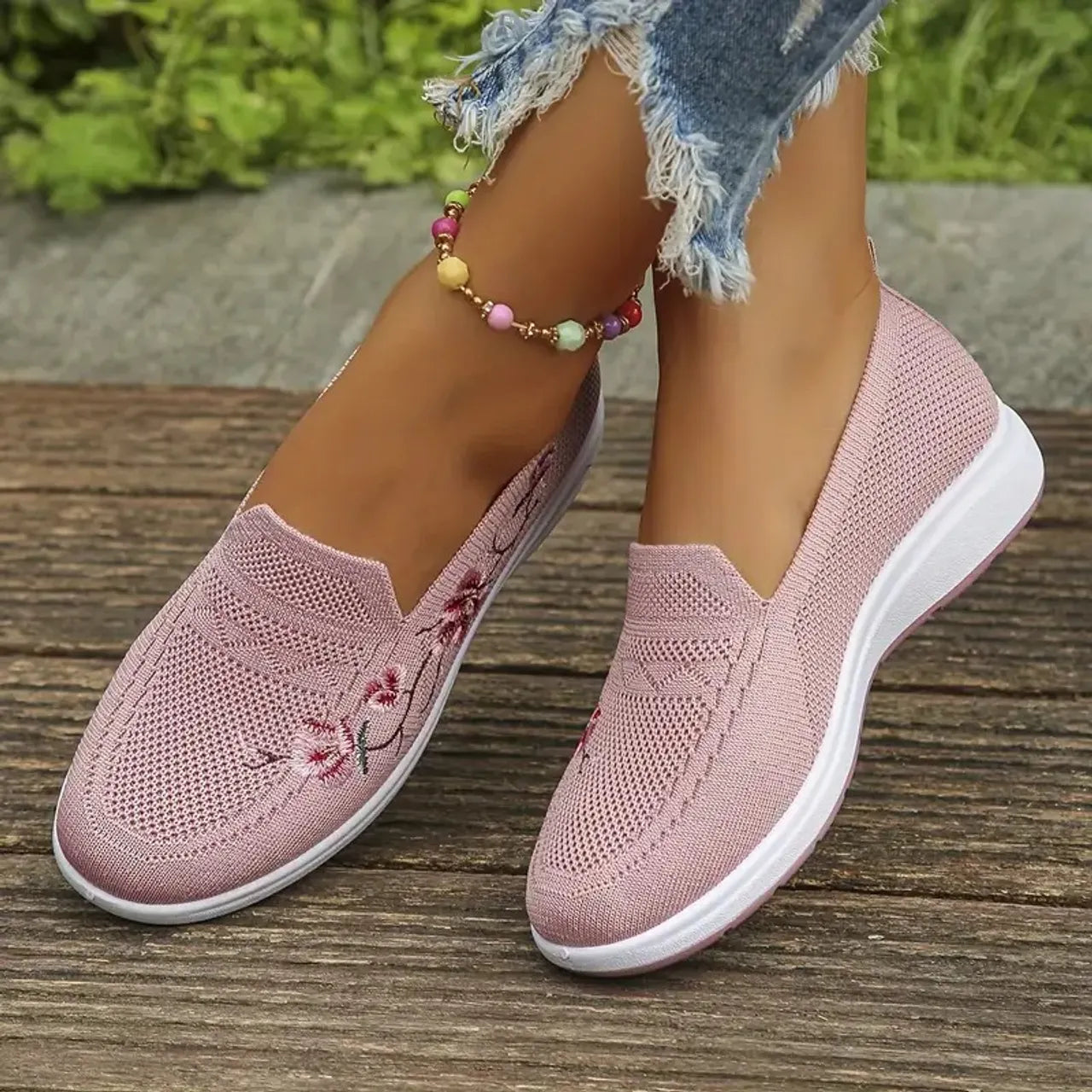 💥Hot Special Discount 70% OFF💥Women's breathable embroidered shoes, soft, comfortable & fashionable