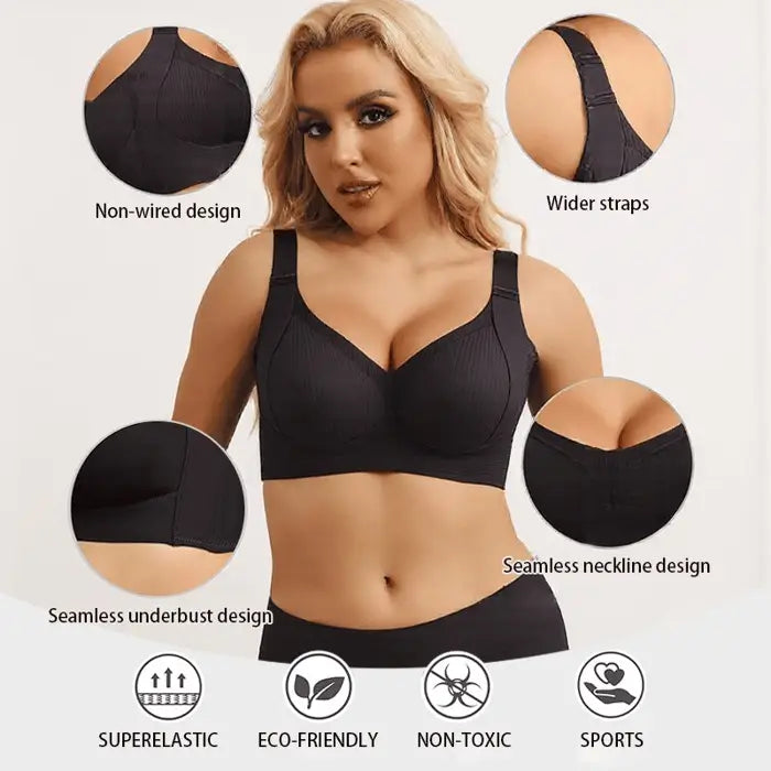 2025 Super firming bra | Wire-free Push Up Bra | No more sagging breasts